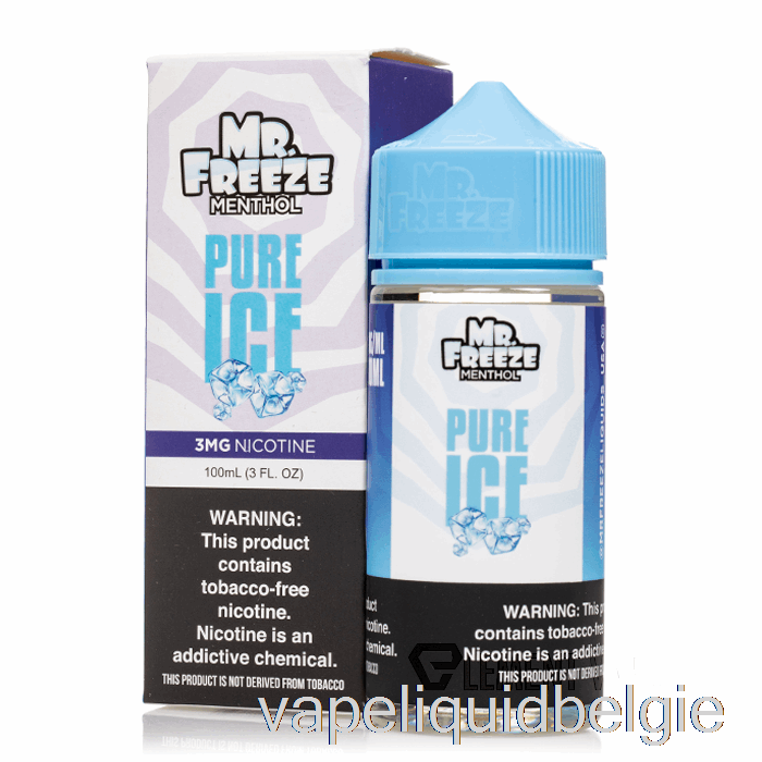 Vape Smaken Puur Ijs - Mr Vriezer - 100ml 3mg